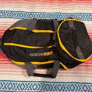 Hollow rock collapsible duffel bag. New with tags.